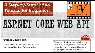 ASPNET Core 50 Web API with C 2021 made easy using a Project  Step by Step [upl. by Donnie]