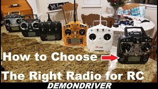 Choosing a RC Airplane Radio Transmitter Rx [upl. by Ariamoy320]