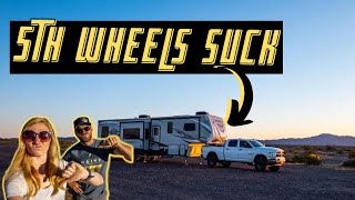 Travel Trailer Vs 5th Wheel  Why A Travel Trailer Is Better [upl. by Novaelc]