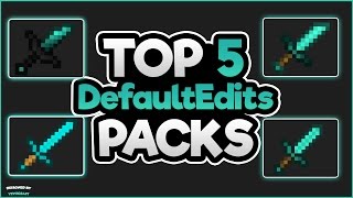 TOP 5 PVP TEXTURE PACKS MINECRAFT DEFAULT EDIT┃ Build UHC  Pot PvP  1718 [upl. by Coretta]