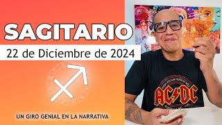 SAGITARIO  Horóscopo de hoy 22 de Diciembre 2024 [upl. by Ennovart]