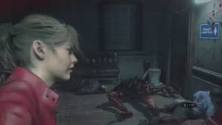 How to Kill a Licker in One shot RESIDENT EVIL 2 REMAKE [upl. by Beryl]