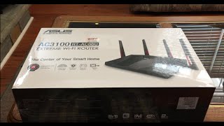 Asus AC3100 RTAC88U  RTAC88R Router Unboxing amp Setup [upl. by Yssim]