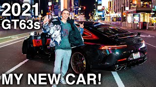 Buying a BRAND NEW 2021 Mercedes AMG GT 63s Trading in my G WAGON  FASTEST CAR REVEAL [upl. by Ahgem705]