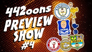 ⚽️442oons PREVIEW 4⚽️ Man City vs Liverpool Arsenal Real Madrid Barca and Bayern Munich [upl. by Ainniz350]