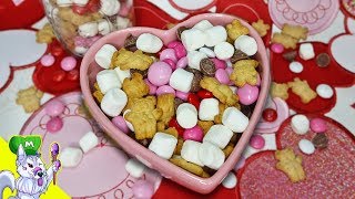 Valentines Smores Snack Mix  Valentines Day Desserts [upl. by Htepsle]