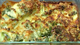 Broccoli Casserole Recipe  Easy Cheesy amp Only 4 Ingredients [upl. by Mallorie]