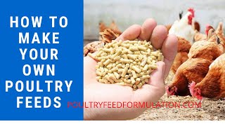 Poultry Feed Formulation How to Make your Own Poultry Feed HD [upl. by Garihc]