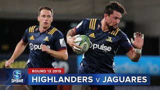 Highlanders v Jaguares  Super Rugby 2019 Rd 13 Highlights [upl. by Paterson377]