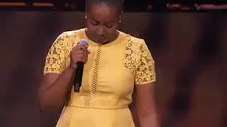 Sara Ikumu sings in Steve Harvey show subscribe to the channel [upl. by Ailana]