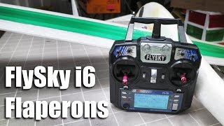 FlySky i6 Flaperons  3 methods [upl. by Inwat606]