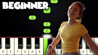 You Say  Lauren Daigle  BEGINNER PIANO TUTORIAL  SHEET MUSIC by Betacustic [upl. by Nesta]