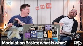 That Pedal Show – Modulation Basics Chorus Phaser Flanger Vibrato Tremolo amp Vibe [upl. by Yevad]