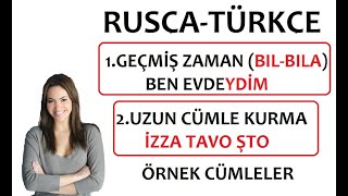 RUSÇA TÜRKÇE ÖĞRENME ZAMANI ÖRNEK CÜMLELER [upl. by Sezen]