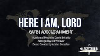 Here I Am Lord  SATB  Piano [upl. by Flannery978]