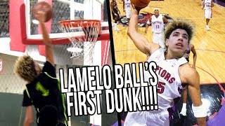 LaMelo Balls FIRST DUNK Starts CRAZY SEQUENCE Big Ballers vs Los Angeles Elite FULL HIGHLIGHTS [upl. by Uphemia]