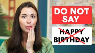 Different ways to wish “Happy Birthdayquot  Use these alternatives to sound like a native [upl. by Cost]