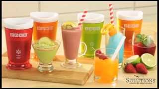 How to use the Zoku Shake amp Slushy Maker  Solutionscom [upl. by Ahsyad170]