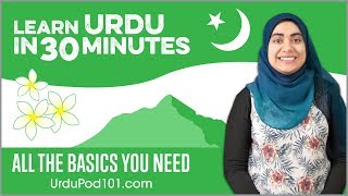 Learn Urdu in 30 Minutes  ALL the Basics You Need [upl. by Garreth319]