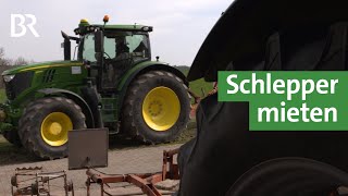 Traktor mieten beim Maschinenring – wie gut klappt’s mit Kosten und Koordination  Unser Land  BR [upl. by Oicanata704]