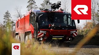 PANTHER 8x8 – Offroad test drive – Rosenbauer [upl. by Eiramlatsyrk]