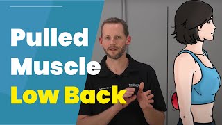 Pulled Muscle In Low Back 3 DIY Treatments [upl. by Gerrard]