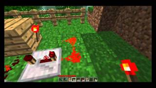 Minecraft  How To Create a Repeating Redstone Circuit [upl. by Eolhc]