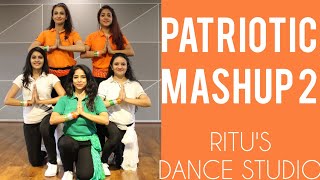 BEST PATRIOTIC DANCE ONE INDIA MASH UP 2 26 JANUARY RITUS DANCE STUDIO15 AUGUST DESHBHAKTI [upl. by Adnih150]