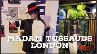 Madame Tussauds London 2021 tour Wax Museum LondonIndianinUK [upl. by Norted]