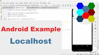 Connect To Localhost With Android Webview  Beginner Example [upl. by Notliw]