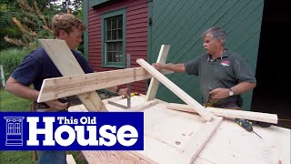 How to Build A Picnic Table  This Old House [upl. by Aratihc420]