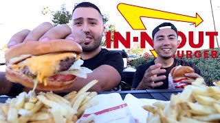 INNOUT MUKBANG w VARTAN FRESH [upl. by Fabian]