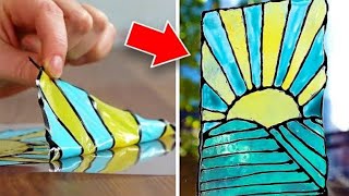 12 Colorful DIY Art Projects and Hacks [upl. by Vardon]