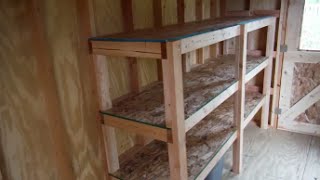 How to Build Easy and Strong Storage Shelves [upl. by Harlen]