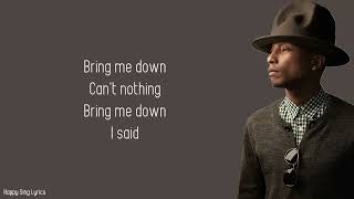 HAPPY PHARRELL WILLIAMS Lyrics [upl. by Gnil]