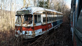 Exploring an Abandoned Streetcar Graveyard [upl. by Arthur30]