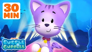 Bubble Kittys CUTEST Adventures 🐱  30 Minute Compilation  Bubble Guppies [upl. by Llain]