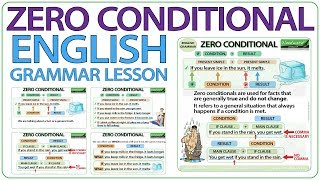 Zero Conditional  English Grammar Lesson [upl. by Garson]