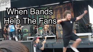 When Bands Help The Fans [upl. by Tompkins]