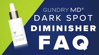 Polyphenol Dark Spot Diminisher  FAQ  Gundry MD [upl. by Doherty]