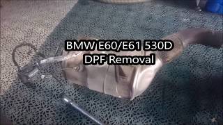 Bmw DPF removal [upl. by Ambrosine]