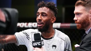 Jose Johnson Octagon Interview  UFC Vegas 82 [upl. by Bullen]