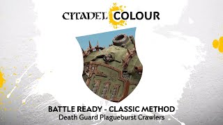 How to Paint Death Guard Plagueburst Crawlers – Classic Method [upl. by Oihsoy]