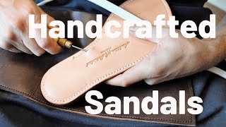 Making Handcrafted Sandals  Our Story and How They Are Made [upl. by Naryb]