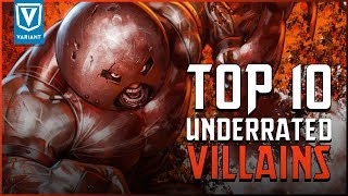 Top 10 Most Underrated Super Villains [upl. by Oicnanev833]