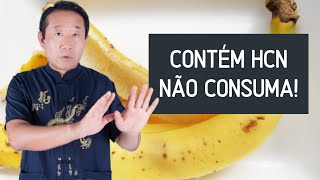 Alerta Casca de banana é veneno Contém HCN Não consuma  Peter Liu [upl. by Eadwine]