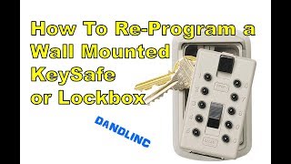 How To Reset amp Program A Keysafe Lockbox Supra DIY [upl. by Atteuqal]