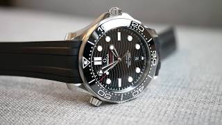 Up Close The Omega Seamaster Diver 300M [upl. by Ahsiemak557]