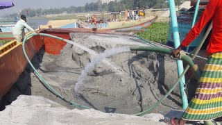 Unloading sand form ship 22 [upl. by Shirline880]