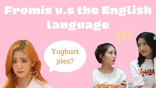 Fromis9 VS The English Language [upl. by Haymo]